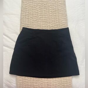 Abercrombie & Fitch Black Skort